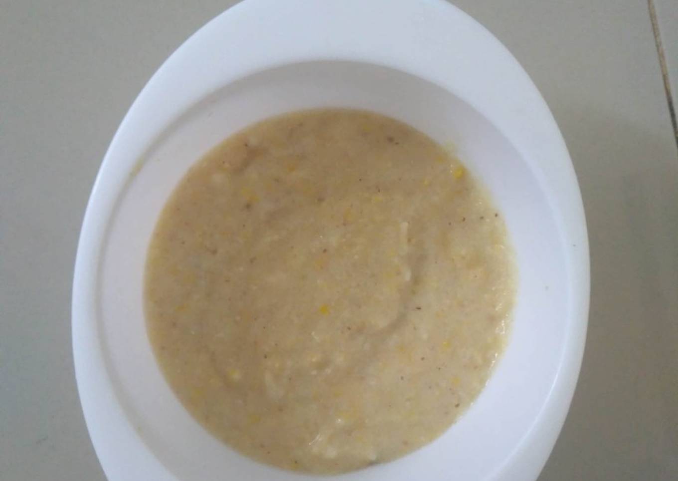 MpASI (ceker jagung labu)
