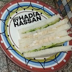 Easy Mayo egg sandwich 🥪 A picture of Easy Mayo egg sandwich 🥪.