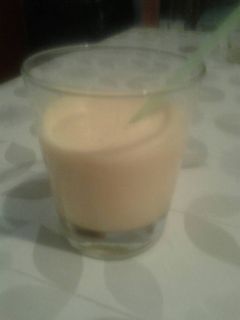 Una foto de Batido de nectarina