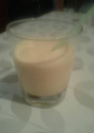Una foto de Batido de nectarina