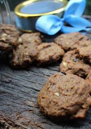 Foto resep Choco chip Cookies with Palm Sugar ala good time"an 😂
