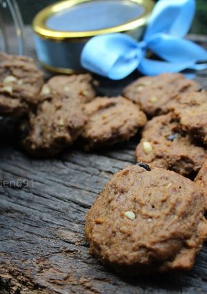 Foto resep Choco chip Cookies with Palm Sugar ala good time"an 😂