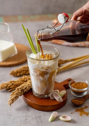 Foto resep Ice Milky Gula Sorgum