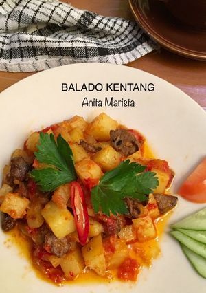 Foto resep Balado Kentang ati