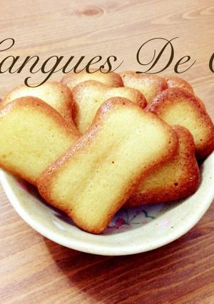 貓舌小西餅 langues de chat 的食譜成品照片