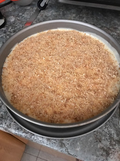 Una foto de Pastel frío de crema de limón y Lima con galletas