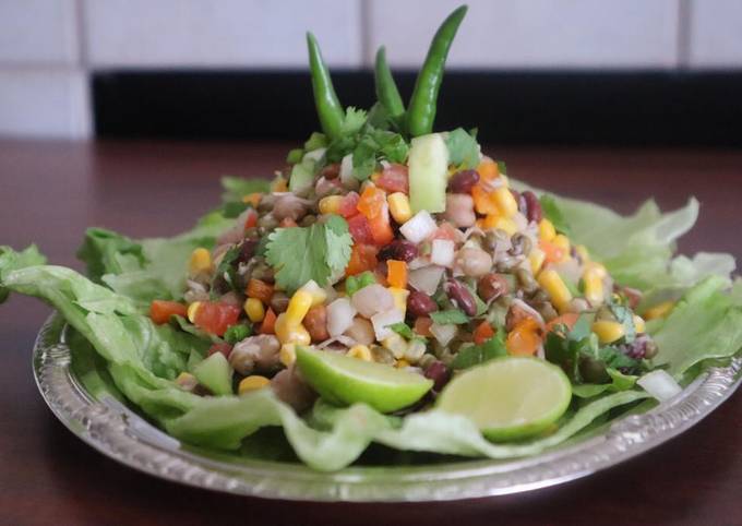 Sprouted Salad Recipe