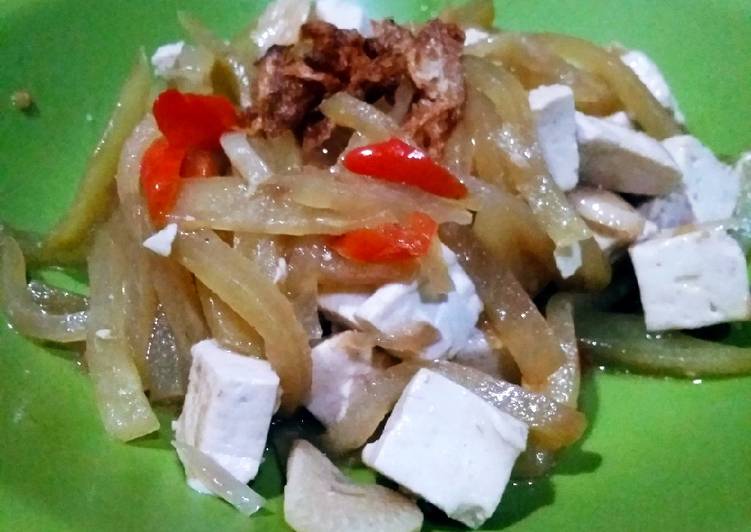 Resep Tumis Labu Siam Saus Teriyaki, Enak Banget