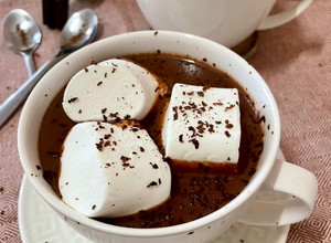 A picture of Italian Hot Chocolate (Cioccolata Calda).