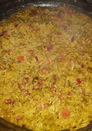 Una foto de Arroz integral graneado