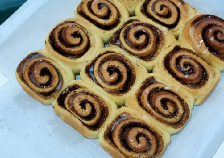 Anti Ribet, Memasak Homemade Cinnamon Rolls/ Resep Roti Kayu Manis Bunda Pasti Bisa