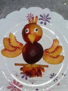 عکسی از دستور میوه کودک