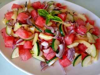 салат з лимоном