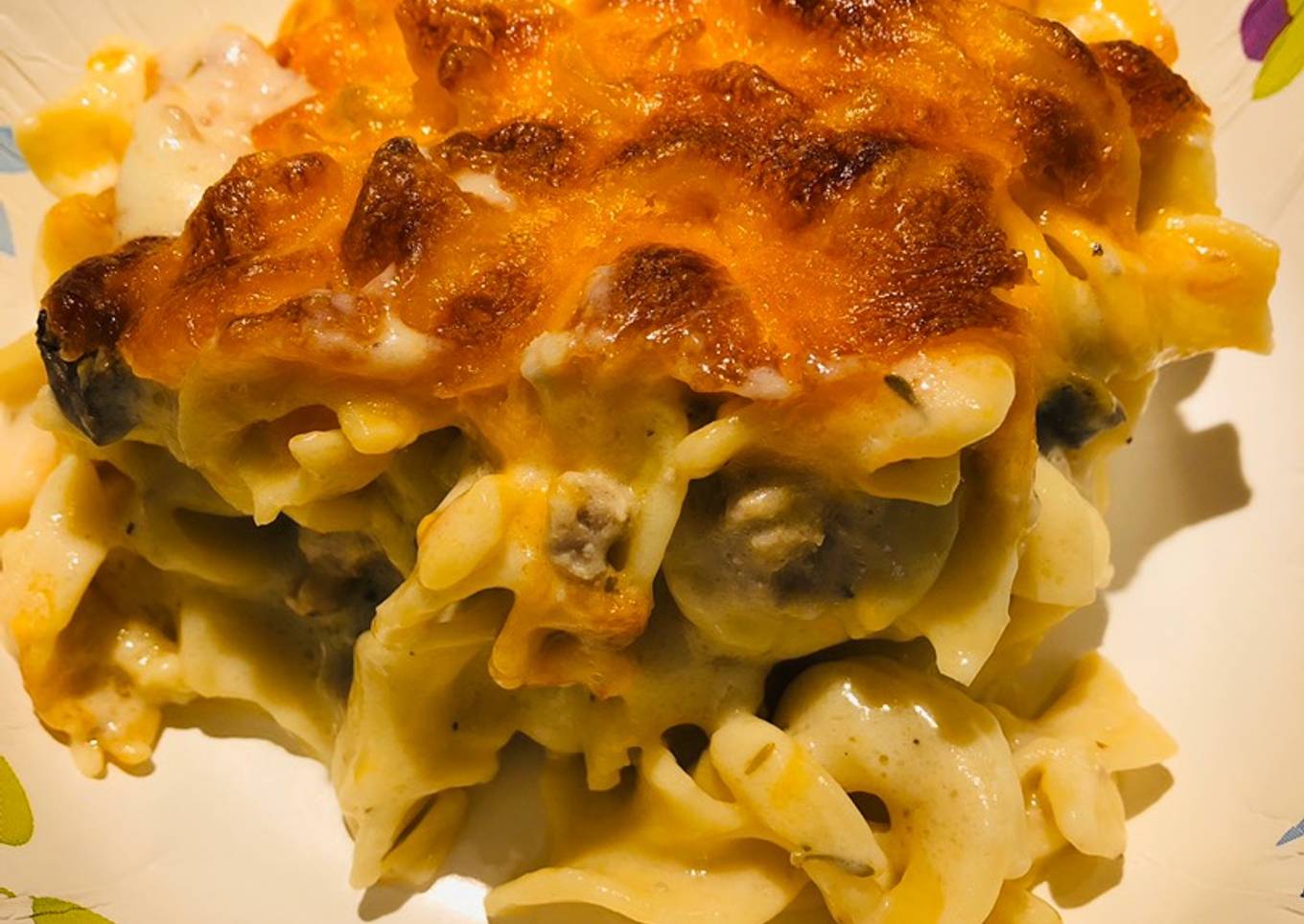 Turkey Egg Noodle Bake