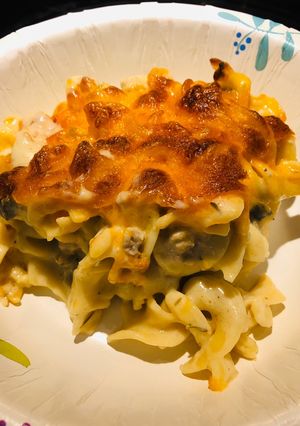 A picture of Turkey Egg Noodle Bake.