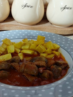 عکسی از دستور خوراک دل مرغ🫀