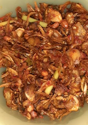 Foto resep Sambal teri kacang kentang
