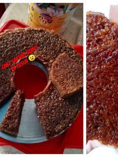 Foto resep Cake Sarang Semut (kue sarang semut / karamel)