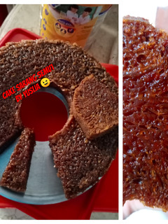 Foto resep Cake Sarang Semut (kue sarang semut / karamel)