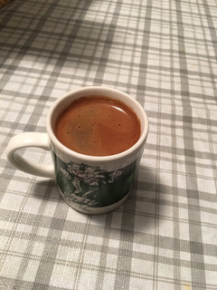 A picture of Greek coffee ☕️.