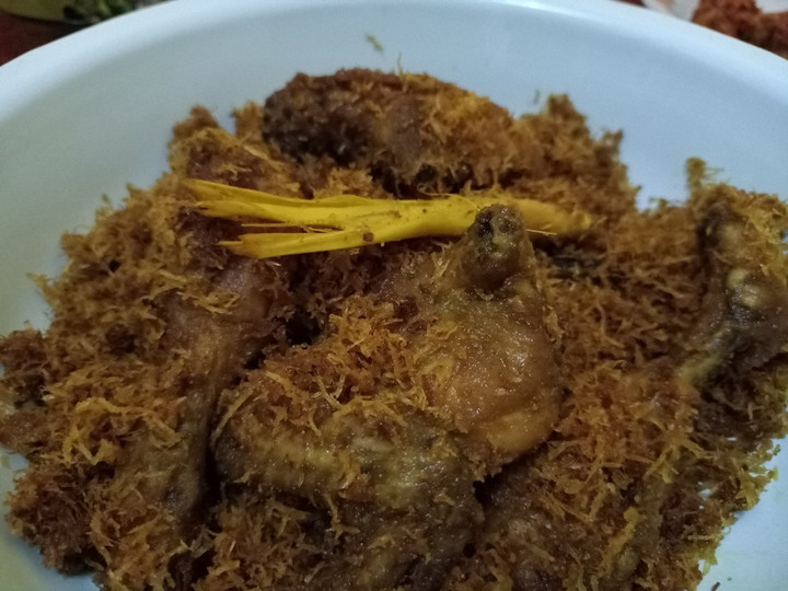 Resep Ayam Serundeng Original, Lezat Sekali