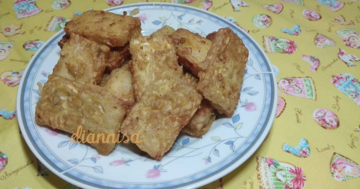 Resep Tempe Goreng Tepung (tanpa tepung instant!) oleh DianNisa Cookpad
