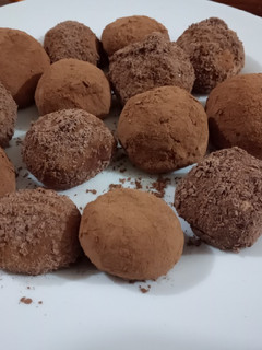 Una foto de Bombones de galletas y leche condensada