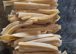 Fettuccinis caseros