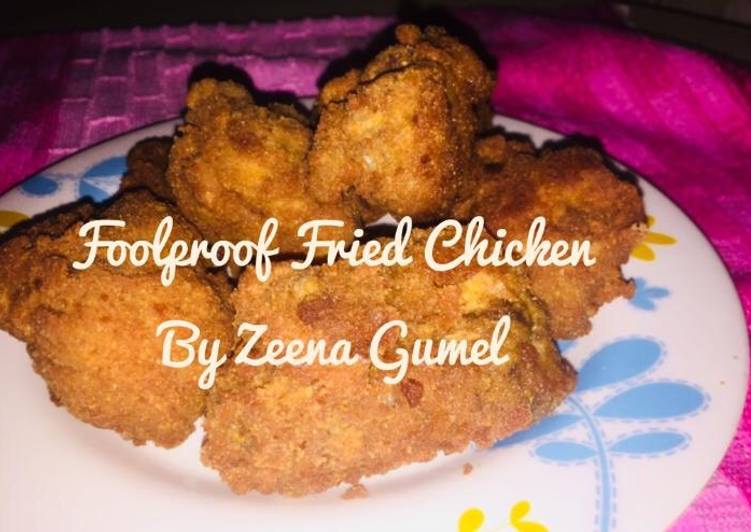 Recipe of Speedy Foolproof Fried Chicken