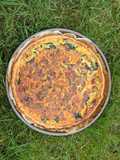 Tarte épinards carottes cumin