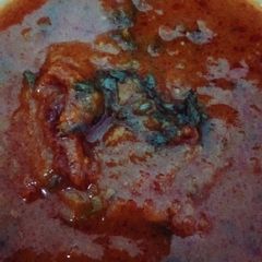 A picture of Biryani gravy.