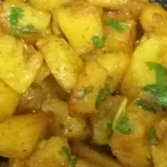 A picture of Amchur potato.