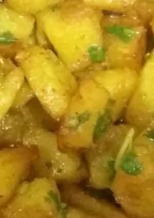 A picture of Amchur potato.