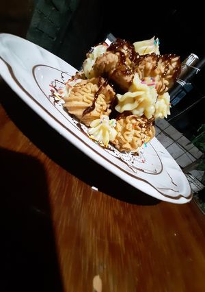 Una foto de Croquembouche