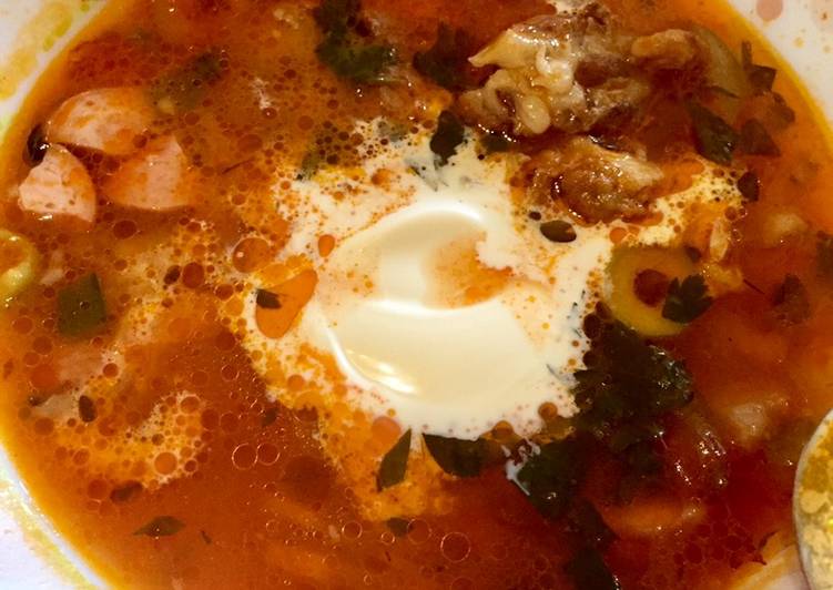 Recipe: Delicious Суп солянка