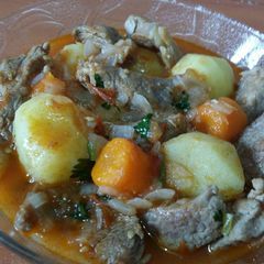 Slow cooked Beef stew A picture of Slow cooked Beef stew.