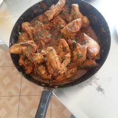 A picture of Kienyeji chicken stew# recipemarathon.