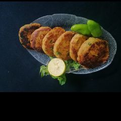 Beef Shami kabab A picture of Beef Shami kabab.