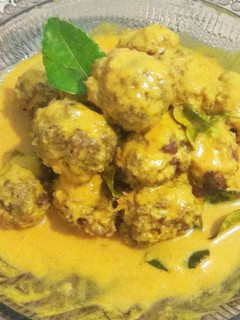 Foto resep Bola daging kuah gulai