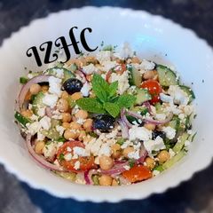 A picture of 🥗Mediterranean Chickpea Salad🥗.