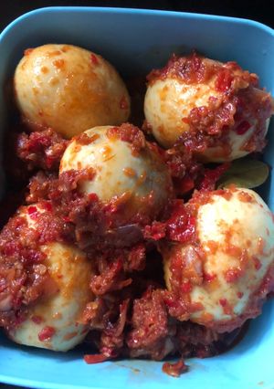 Foto resep Balado telur