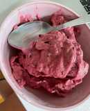 Helado de frutos rojos realfooding