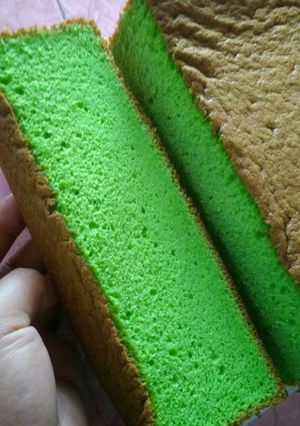 Foto resep Bolu Chiffon Pandan Santan