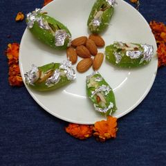 A picture of Parwal ki mithai.