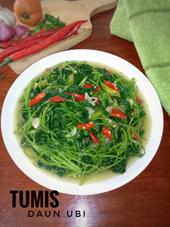 Foto resep Tumis daun ubi