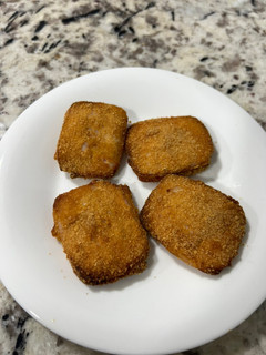 Una foto de San jacobos saludables en airfryer
