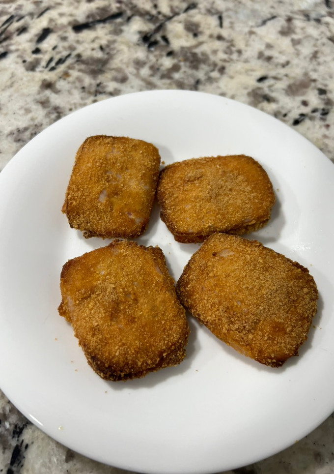 Una foto de San jacobos saludables en airfryer