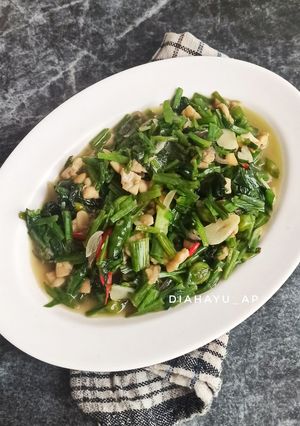 Foto resep Tumis genjer tempe