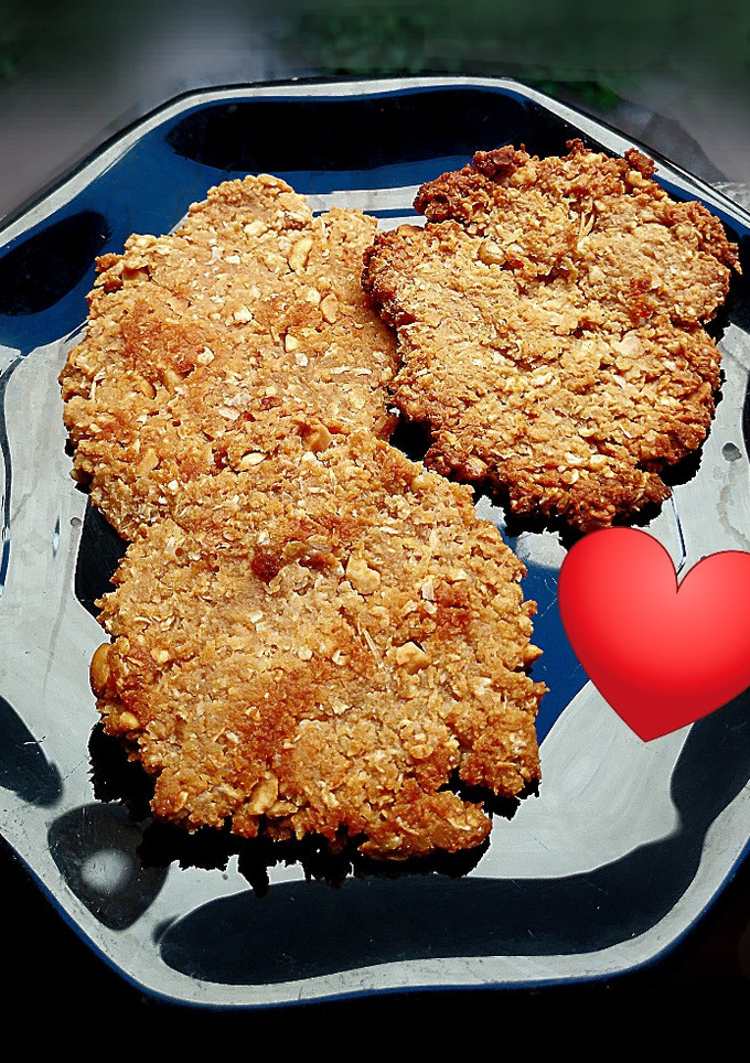 Una foto de Galletas de Avena, coco y crema de maní