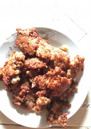 Hình của món Thịt xay chiên bột.